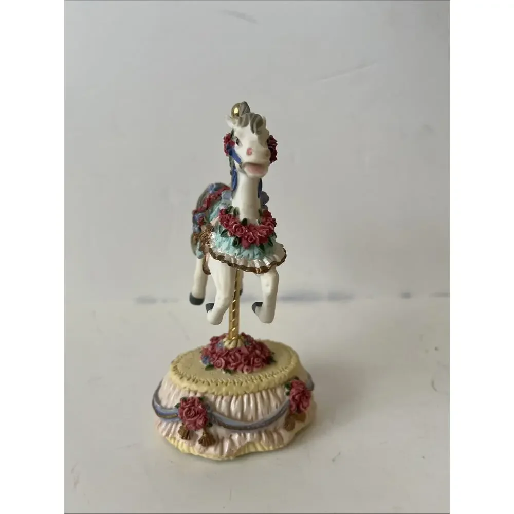 Vintage Heritage House Melodies County Fair Collection Carousel Music Box #2160